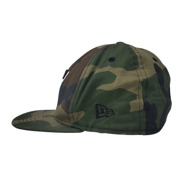 TEXAS RANGERS Hat Cap MLB Baseball Camo Logo Pattern Fitted 71/8 New Era 59fifty - Picture 2 of 8